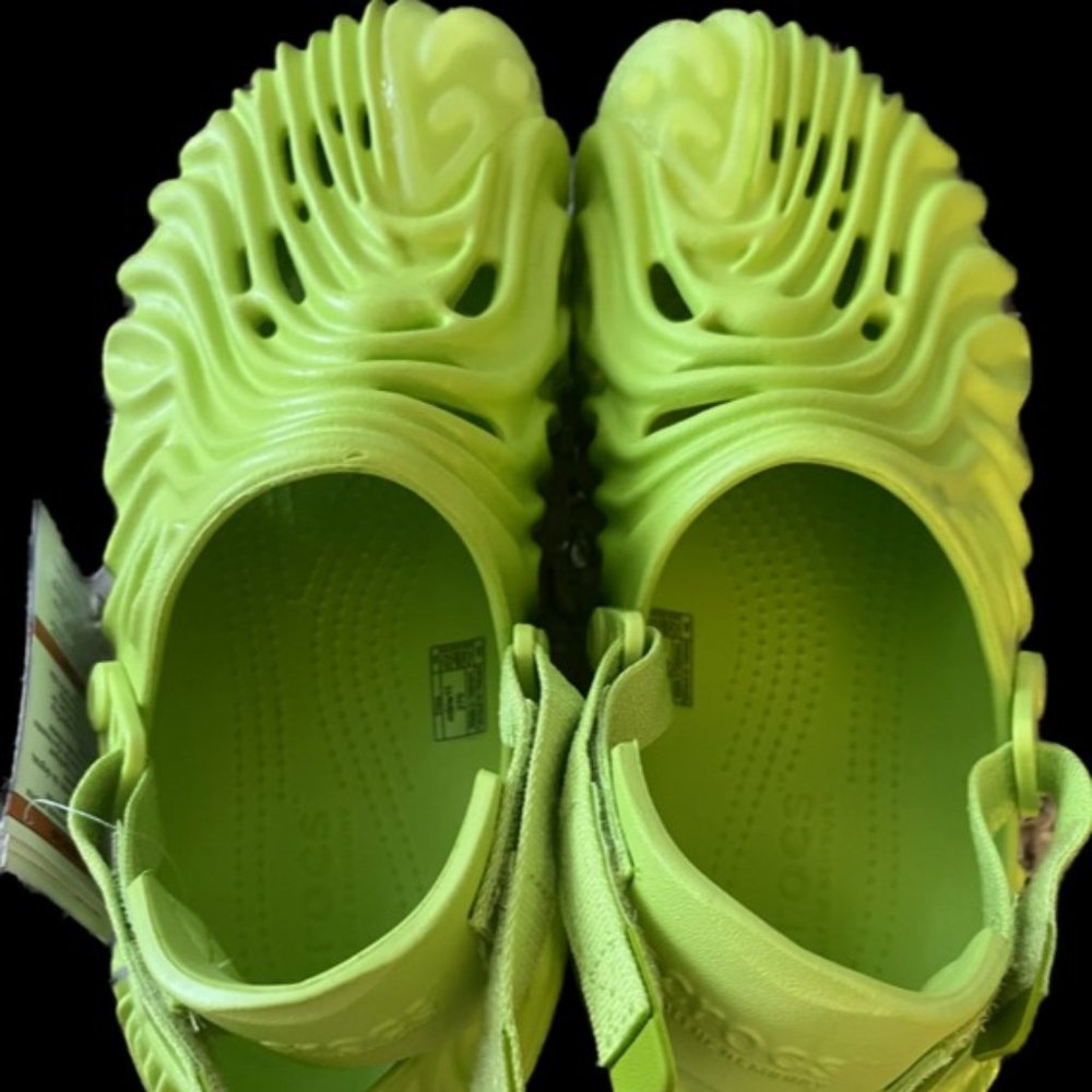 Salehe Bembury Pollex Crocs Men's Women's Neon Green M9 W11